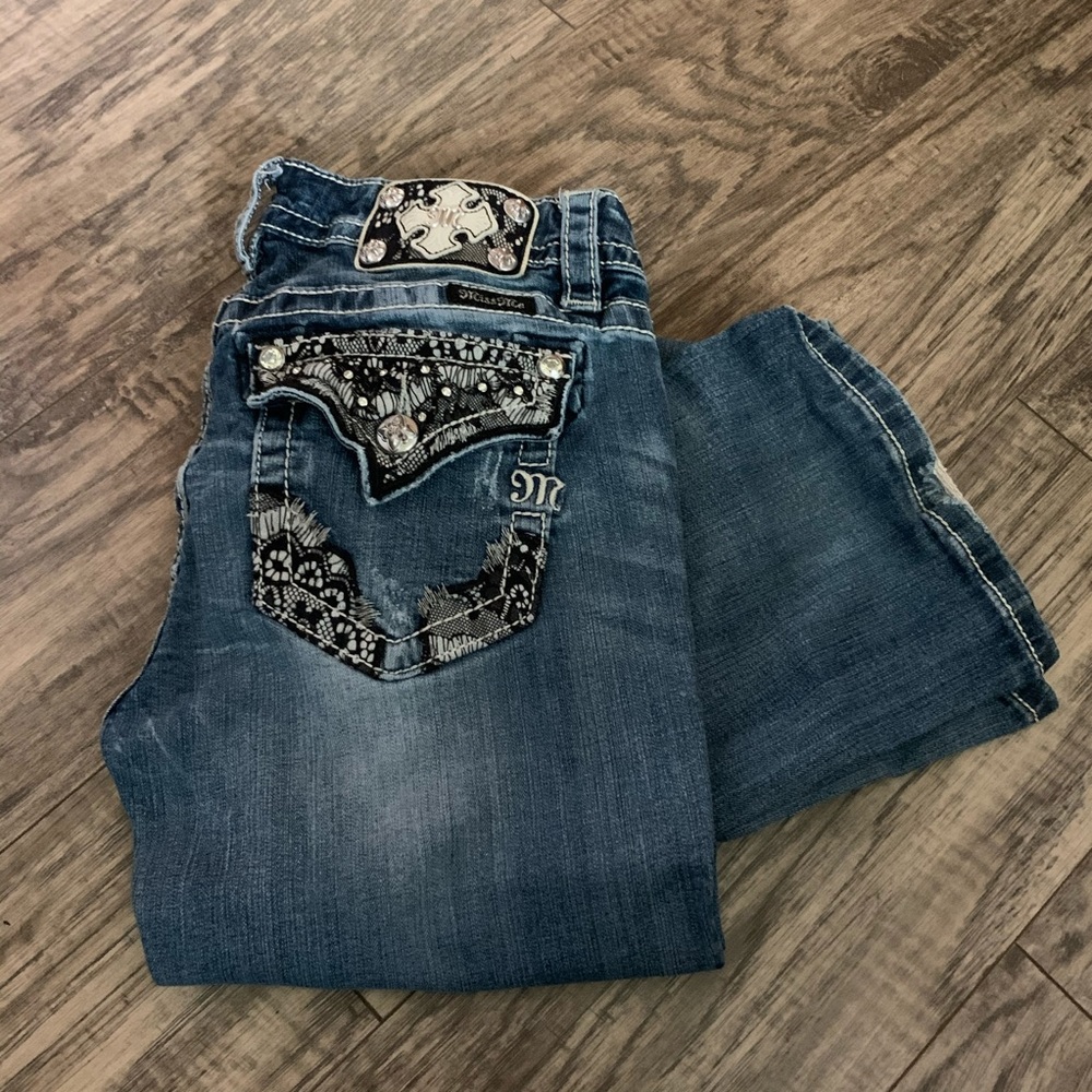 Miss Me mid rise bootcut jeans